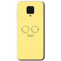 Xiaomi Redmi Note 9s Kılıf Baskılı Arka Kapak - Be Honest +Tam Ekran Koruyucu