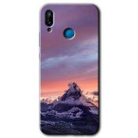 Potkal Hediye Fabrikası Huawei P20 Lite Kılıf HD Desen Baskılı Arka Kapak - Zirve