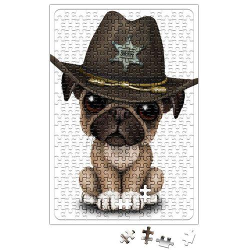 Pug Köpek 03 Puzzle 240 Parça Yapboz
