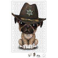 Pug Köpek 03 Puzzle 240 Parça Yapboz