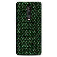 Xiaomi Redmi K20 Kılıf Dragons (5) Koruma Kabı Ejderha Koyu Yeşil Pul