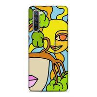 Oppo Reno 3 Pro 5g Uyumlu Kılıf Face'X 6 Silikon Kılıf Güneş Ağaç