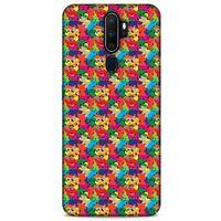 Kamuflaj 28 Oppo A5 2020 Kılıf Silikon Kapak