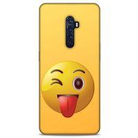 Emojix (42) Oppo Reno 2 Kılıf Silikon Kapak Desenli