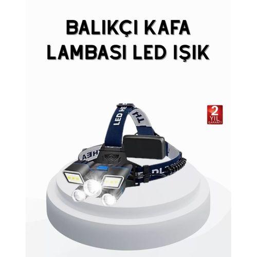 Profesyonel Şarjlı Led Far – Ipx5 Suya Dayanıklı, 4 Işık Modu, Hareket Sensörlü