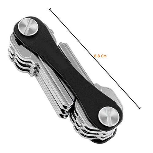 Zhltools Pratik Akılllı Anahtarlık Anahtar Düzenleyici Kompakt Aparat Kırmızı