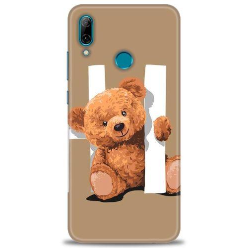 Huawei P Smart 2019 Kılıf HD Baskılı Kılıf - Teddy Hı + Tam Ekran Koruyucu