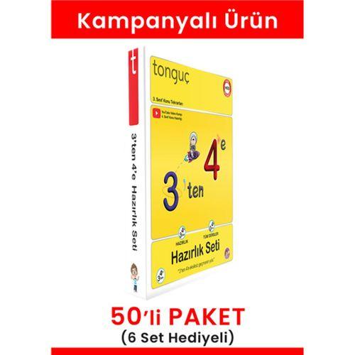 3'ten 4'e Hazırlık Seti 50' li Paket (6 Set Hediyeli)