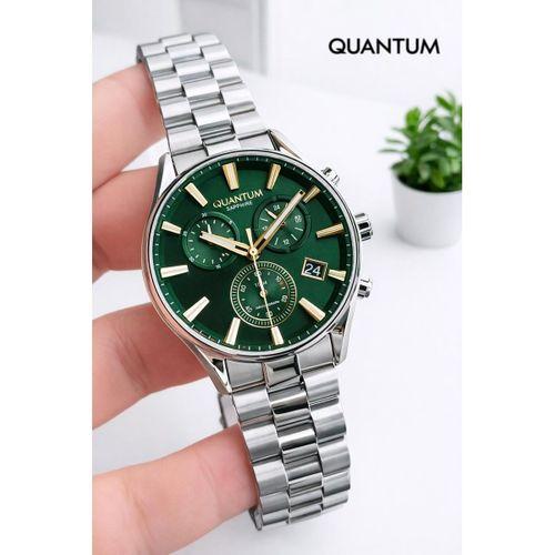 Quantum Sapphire Camlı İtalyan Bileklik Hediyeli 2 Yıl Garantili 10 Atm Erkek Kol Saati 1193.370