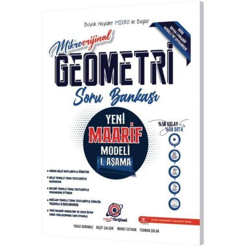 TYT Geometri Maarif Model 1. Aşama Soru Bankası Orijinal Mikro