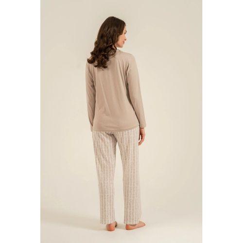 Kadın Pijama Takımı - Uzun Kollu