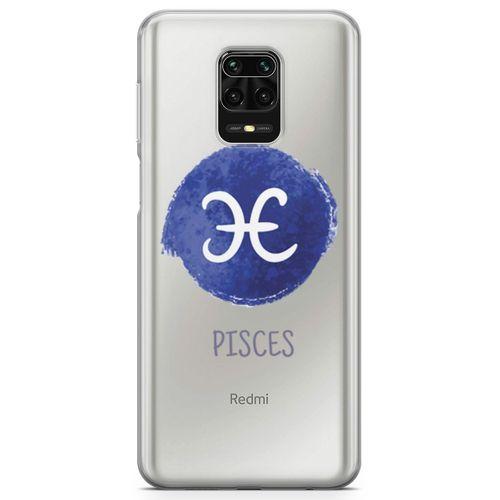 Xiaomi Redmi Note 9s Kılıf Burçlar Balık Arka Kapak Koruma Desenli Full Koruyucu