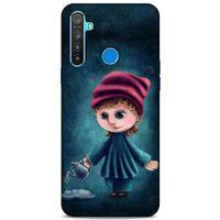 Lopard Oppo Realme 5i Uyumlu Kılıf Manipülasyon ☻ (42) Rugged Armor Kılıf Desenli