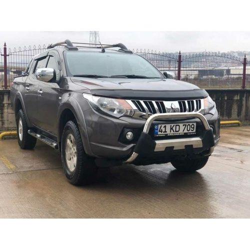 Mitsubishi L200 Uyumlu Ön Tampon Koruma Demiri 2007+ / 2020+ Poliüretan Pwt15 Parça