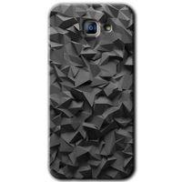 Galaxy A8 2016 Kılıf HD Desen Baskılı Arka Kapak - Dark Broke + Kırılmaz Cam