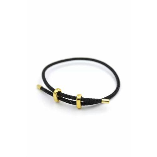 Hasır Bileklik - Siyah
