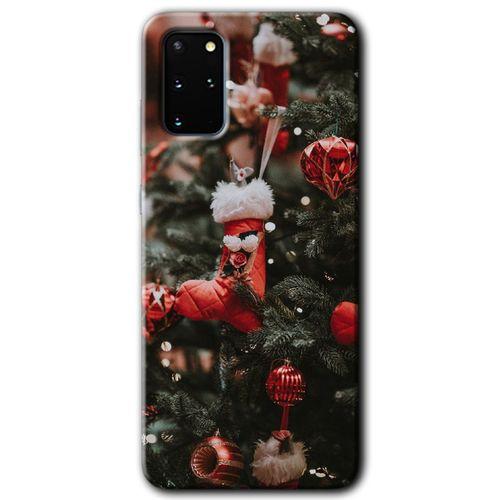 Galaxy S20 Plus Kılıf HD Desen Baskılı Arka Kapak - Happy New Year + Kırılmaz Cam