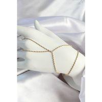 Pirinç Gold Renk Burgulu Şahmeran - TJ-SN636