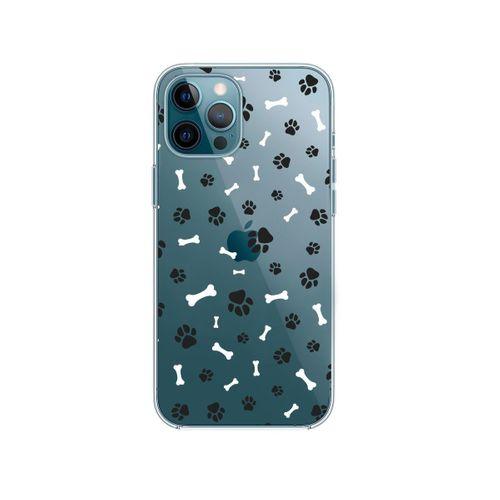 iPhone 12 Pro Pati & Kemik Beyaz Premium Şeffaf Silikon Kılıf