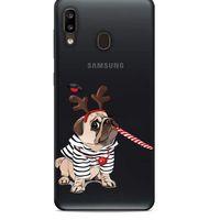 Zoologix (21) Samsung Galaxy A11 Şeffaf Kılıf Silikon Desenli