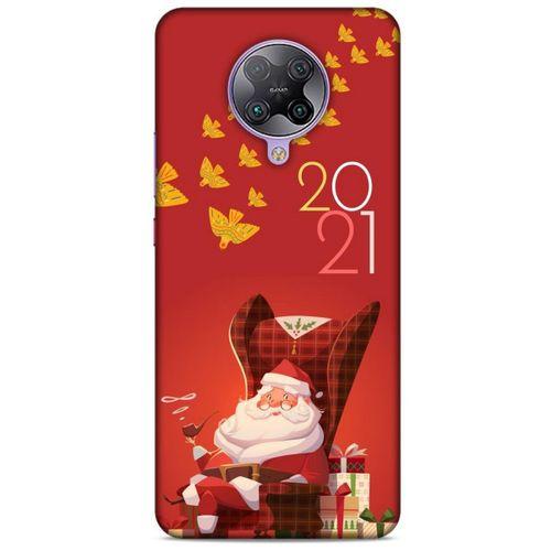 Yılbaşı Süsleri 03 Xiaomi Poco F2 Pro Kılıf Silikon Kapak