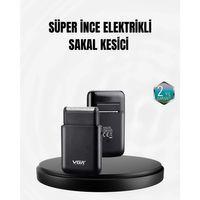 Taşınabilir Elektrikli Tıraş Makinesi Usb Şarjlı 5w Motor Ve 0.3 Mm Hassas Kesim