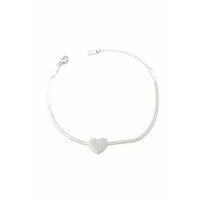 Kalp Bileklik - Gümüş