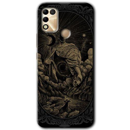 İnfinix Hot 11 Play Kılıf HD Desen Baskılı Arka Kapak - Kıyamet