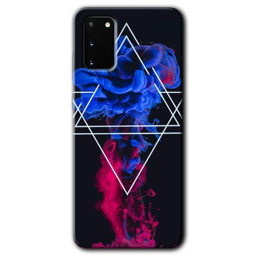 Samsung Galaxy S20 Kılıf HD Desen Baskılı Arka Kapak - Mekanik Duman 1
