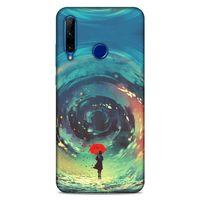 Lopard Huawei Y6P Uyumlu Kılıf Manipülasyon ☻ (32) Soft Silikon Kılıf Desenli