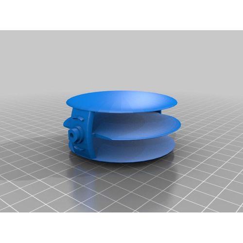 Jeep Wrangler Havalandırma Izgarası ABS Baskı 00679