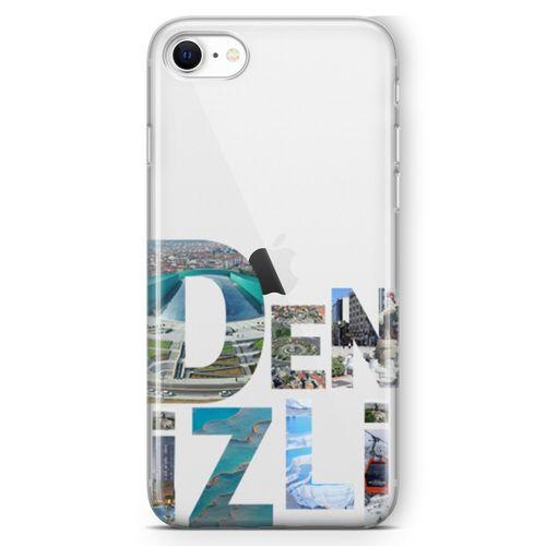 Apple iPhone SE 2020 Kılıf Denizli Gezi Arka Kapak Koruma Desenli Full Koruyucu
