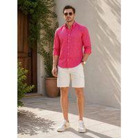 ALEXANDERGARDI Desenli Slim Fit Erkek Gömlek