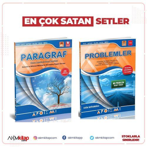 Apotemi Paragraf ve Problemler 2 Kitap Set