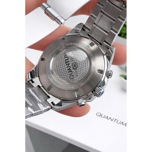 Quantum Sapphire Camlı İtalyan Bileklik Hediyeli 2 Yıl Garantili 10 Atm Erkek Kol Saati 1122.370