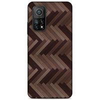 Lopard Xiaomi Mi 10T 5G Uyumlu Kılıf Wood'X (33) Hybrid Kılıf Baskılı
