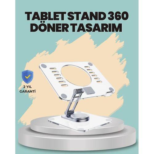 Çift Eksenli Ayarlanabilir Tablet Destek Standı