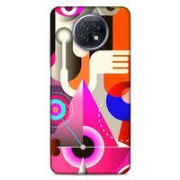 Lopard Xiaomi Redmi Note 9T Uyumlu Kılıf Soyut Sanat (17) Baskılı Tasarım Kılıf