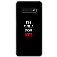 Samsung Galaxy S10 Kılıf HD Desen Baskılı Arka Kapak - For You