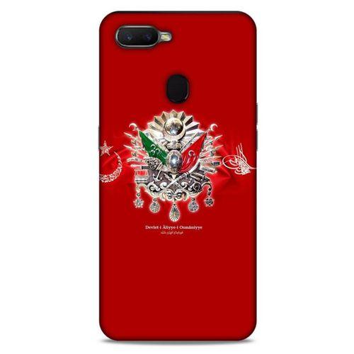 Oppo Ax7 Uyumlu Kılıf Ottoman (13) Silikon Kap Tuğra