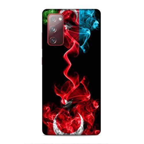 Samsung Galaxy S20 Fe Uyumlu Kılıf Azarbaijan (12) Koruyucu Silikon Azerbaycan Türk Bayrakları