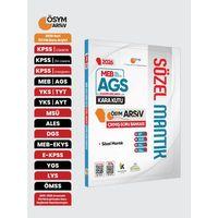 2026 MEB-AGS SÖZEL MANTIK Kara Kutu ÖSYM Çıkmış Soru Havuzu Bankası Konu Özetli Dijital Çözümlü
