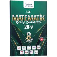 8. Sınıf LGS Matematik 20 x 9 Branş Denemeleri Krallar Karması