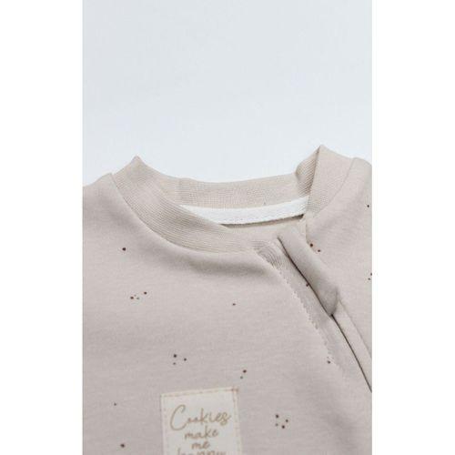 Bistyle Tulum Patiksiz Cookies Make Happy 15127 Ekru