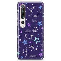 Xiaomi Mi 10 Pro Kılıf Horoskop Haritası Arka Kapak Koruma Desenli Full Koruyucu
