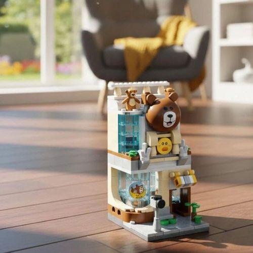 P657043 BUTİK DÜKKANI 249 PARÇA BLOCK OYUNCAK