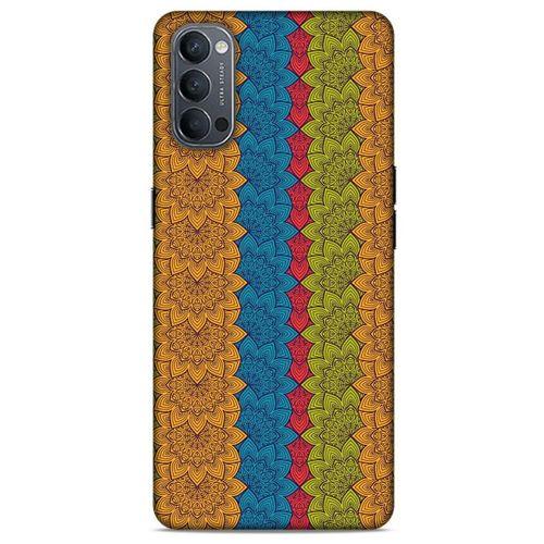 Ethnic Culture (34) Oppo Reno 4 Kılıf Silikon Kapak Desenli