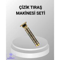 Şarjlı T Bıçaklı Saç Ve Sakal Tıraş Makinesi – 3 Başlıklı, Güçlü Motorlu, 2 Saat Kullanım