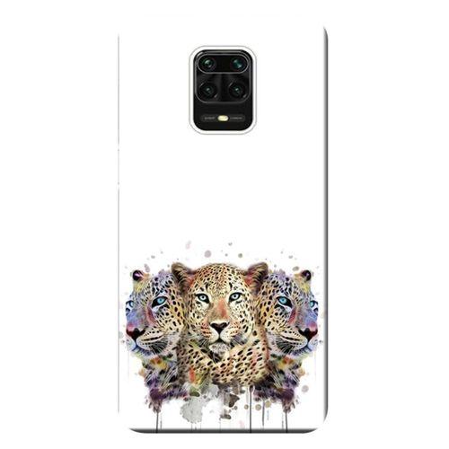 Xiaomi Redmi Note 9 Pro Kılıf Leoparlar Baskılı Esnek TPU Silikon