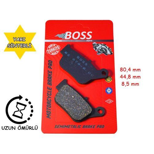 YAMAHA Yamaha Xmax 250 Arka Fren Disk Balatası (2014-16) Boss Fa678